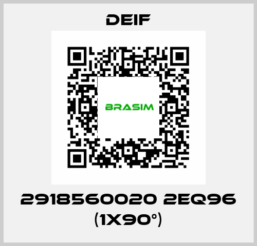 2918560020 2EQ96 (1x90°) Deif