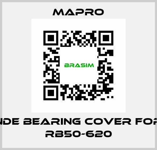 NDE bearing cover for RB50-620 Mapro