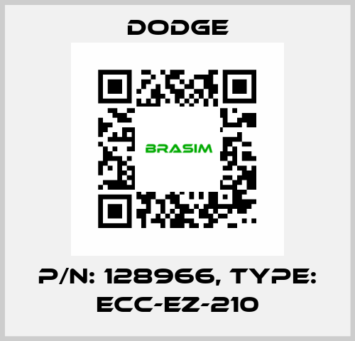 p/n: 128966, Type: ECC-EZ-210 Dodge