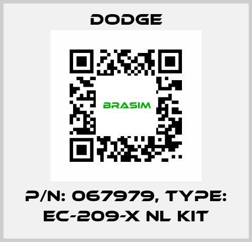 p/n: 067979, Type: EC-209-X NL KIT Dodge