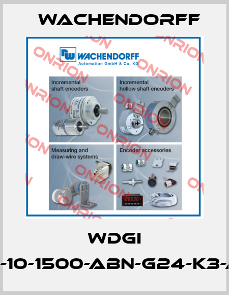 WDGI 58B-10-1500-ABN-G24-K3-AAE Wachendorff