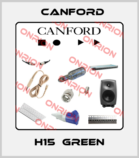 H15  Green Canford