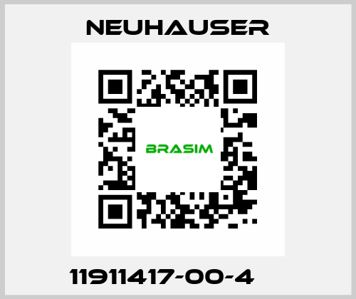 11911417-00-4     Neuhauser