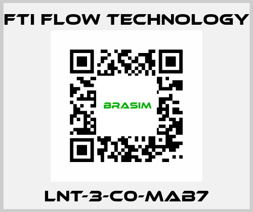 LNT-3-C0-MAB7 Fti Flow Technology