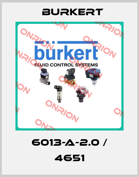 6013-A-2.0 / 4651 Burkert