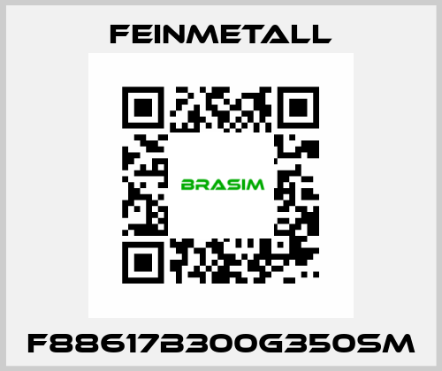 F88617B300G350SM FEINMETALL