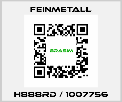 H888RD / 1007756 FEINMETALL