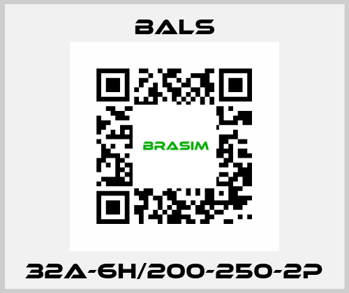 32A-6h/200-250-2P Bals