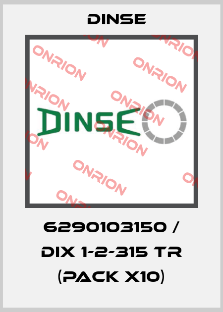 6290103150 / DIX 1-2-315 TR (pack x10) Dinse