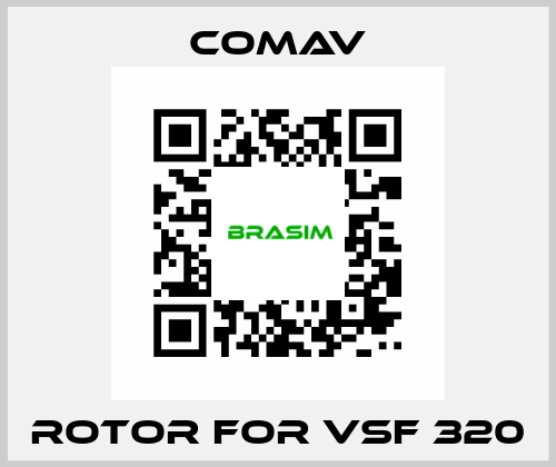 Rotor for VSF 320 Comav