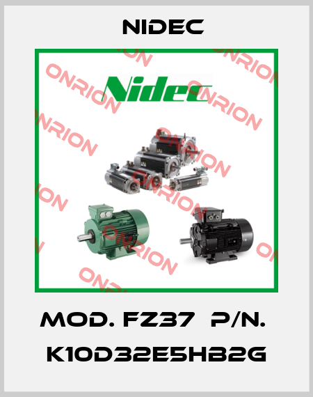 Mod. FZ37  P/N.  K10D32E5HB2G Nidec