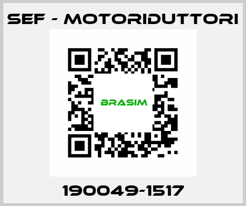 190049-1517 SEF - MOTORIDUTTORI