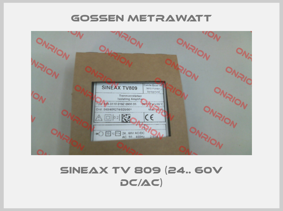 Sineax TV 809 (24.. 60V DC/AC)-big