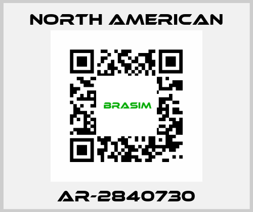 AR-2840730 NORTH AMERICAN