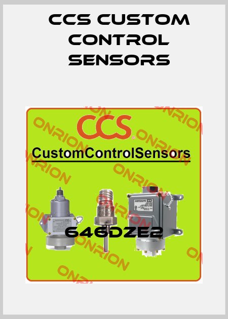 646DZE2 CCS Custom Control Sensors