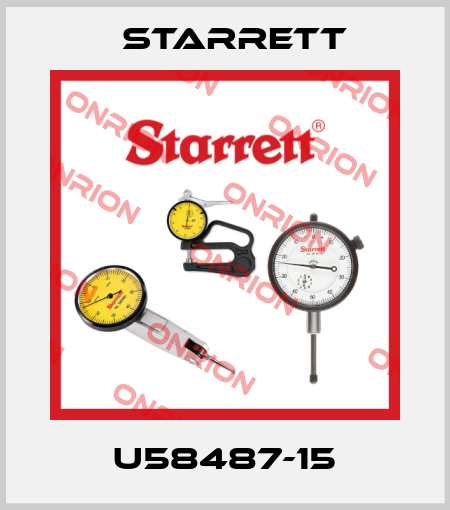 U58487-15 Starrett