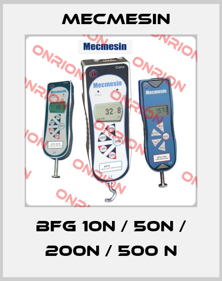 BFG 10N / 50N / 200N / 500 N Mecmesin