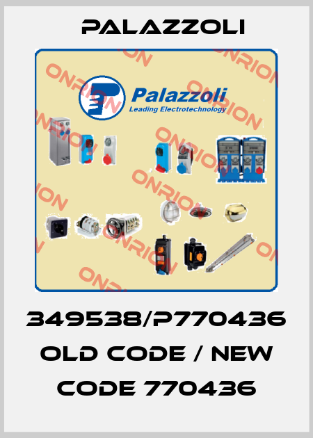 349538/P770436 old code / new code 770436 Palazzoli