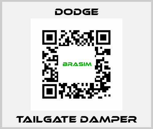 tailgate damper Dodge