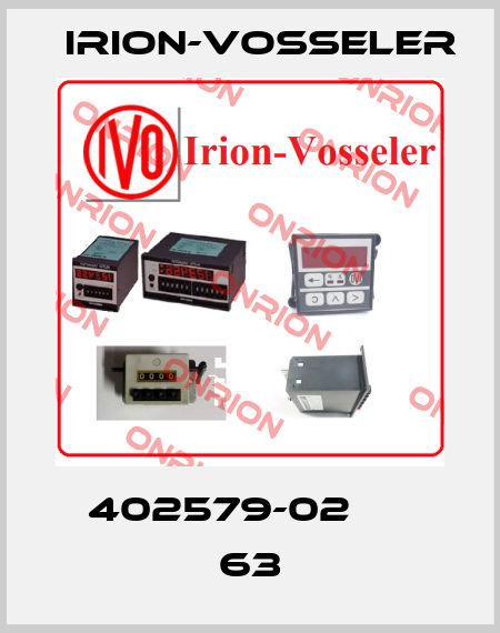 402579-02      63 Irion-Vosseler