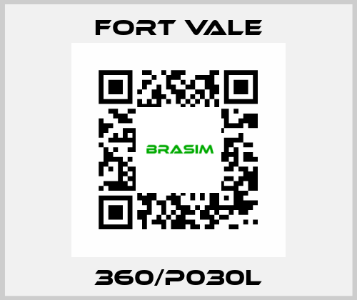 360/P030L Fort Vale