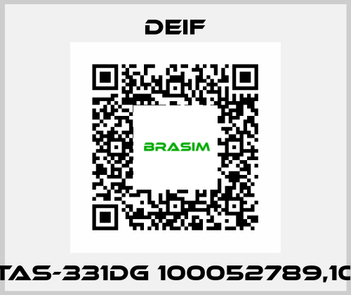 TAS-331DG 100052789,10 Deif