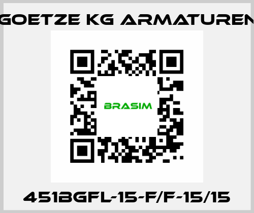 451bGFL-15-f/f-15/15 Goetze KG Armaturen