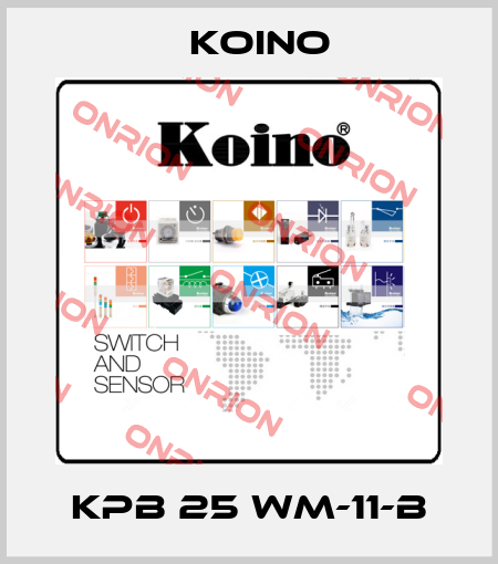 KPB 25 WM-11-B Koino