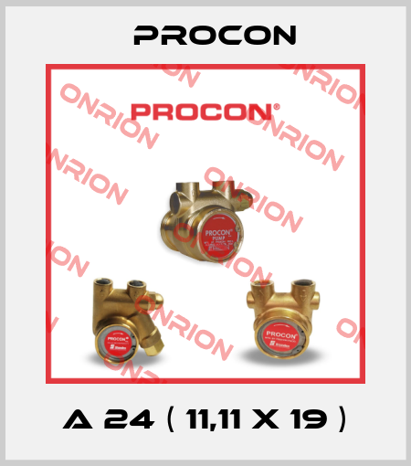 A 24 ( 11,11 x 19 ) Procon