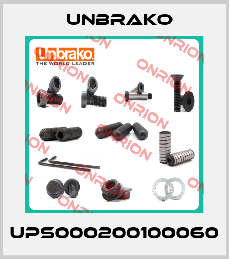 UPS000200100060 Unbrako