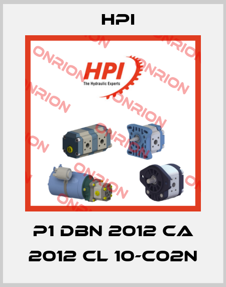 P1 DBN 2012 CA 2012 CL 10-C02N HPI