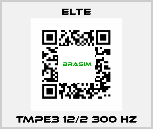 TMPE3 12/2 300 Hz Elte