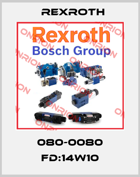  080-0080 FD:14W10 Rexroth