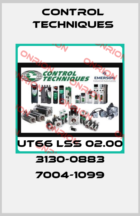 UT66 LSS 02.00 3130-0883 7004-1099 Control Techniques