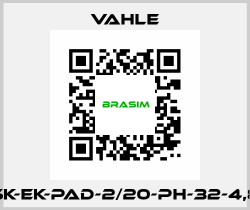 SK-EK-PAD-2/20-PH-32-4,8 Vahle