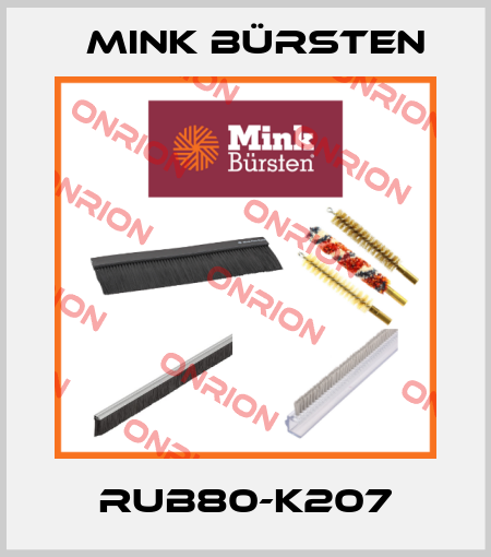 RUB80-K207 Mink Bürsten