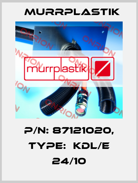 P/N: 87121020, Type:  KDL/E 24/10 Murrplastik