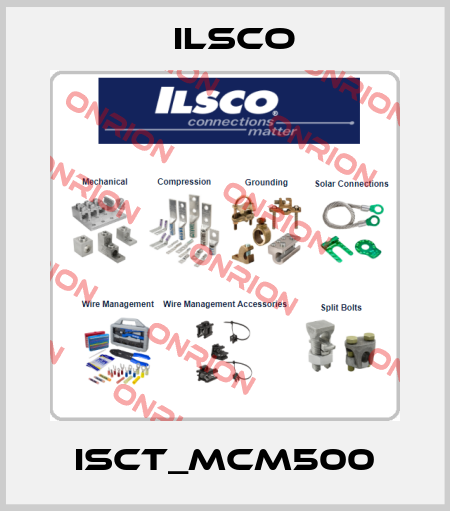 ISCT_MCM500 Ilsco