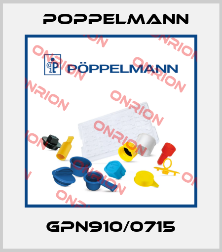 GPN910/0715 Poppelmann