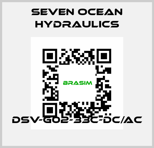 DSV-G02-33C-DC/AC Seven Ocean Hydraulics