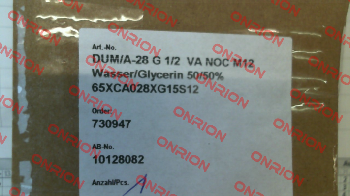 DUM/A-28 G 1/2" (65XCA028XG15S12 )-big