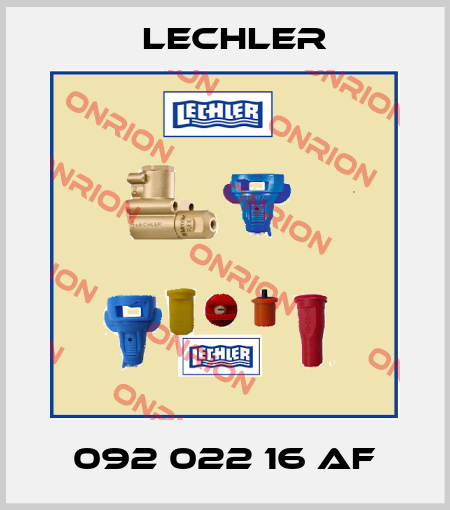 092 022 16 AF Lechler