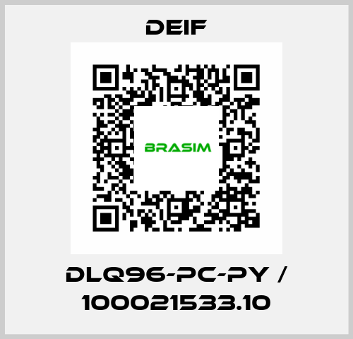 DLQ96-pc-PY / 100021533.10 Deif