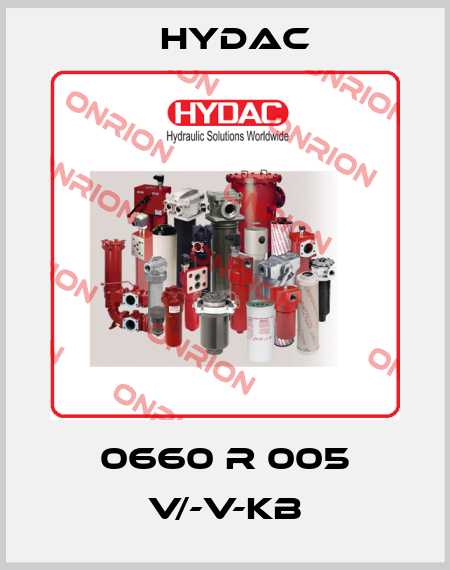 0660 R 005 V/-V-KB Hydac