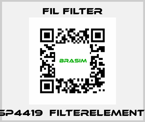 SP4419  FILTERELEMENT  Fil Filter