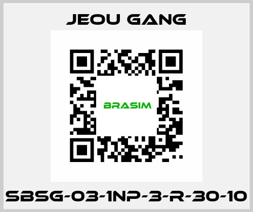 SBSG-03-1NP-3-R-30-10 Jeou Gang