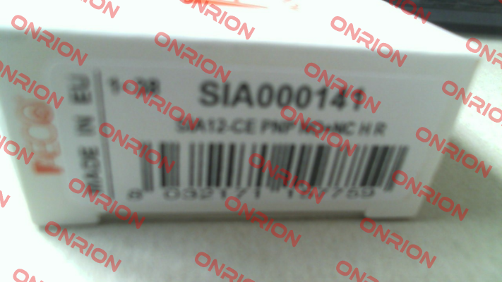 Part Number: SIA000141 Model: SIA12-CE PNP NO+NC H R-big