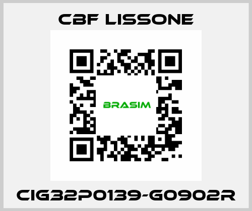 CIG32P0139-G0902R CBF LISSONE