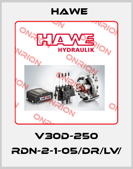 V30D-250 RDN-2-1-05/DR/LV/ Hawe