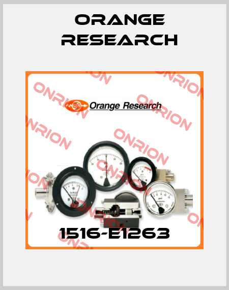 1516-E1263 Orange Research